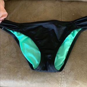 Black shade and shore bikini bottoms